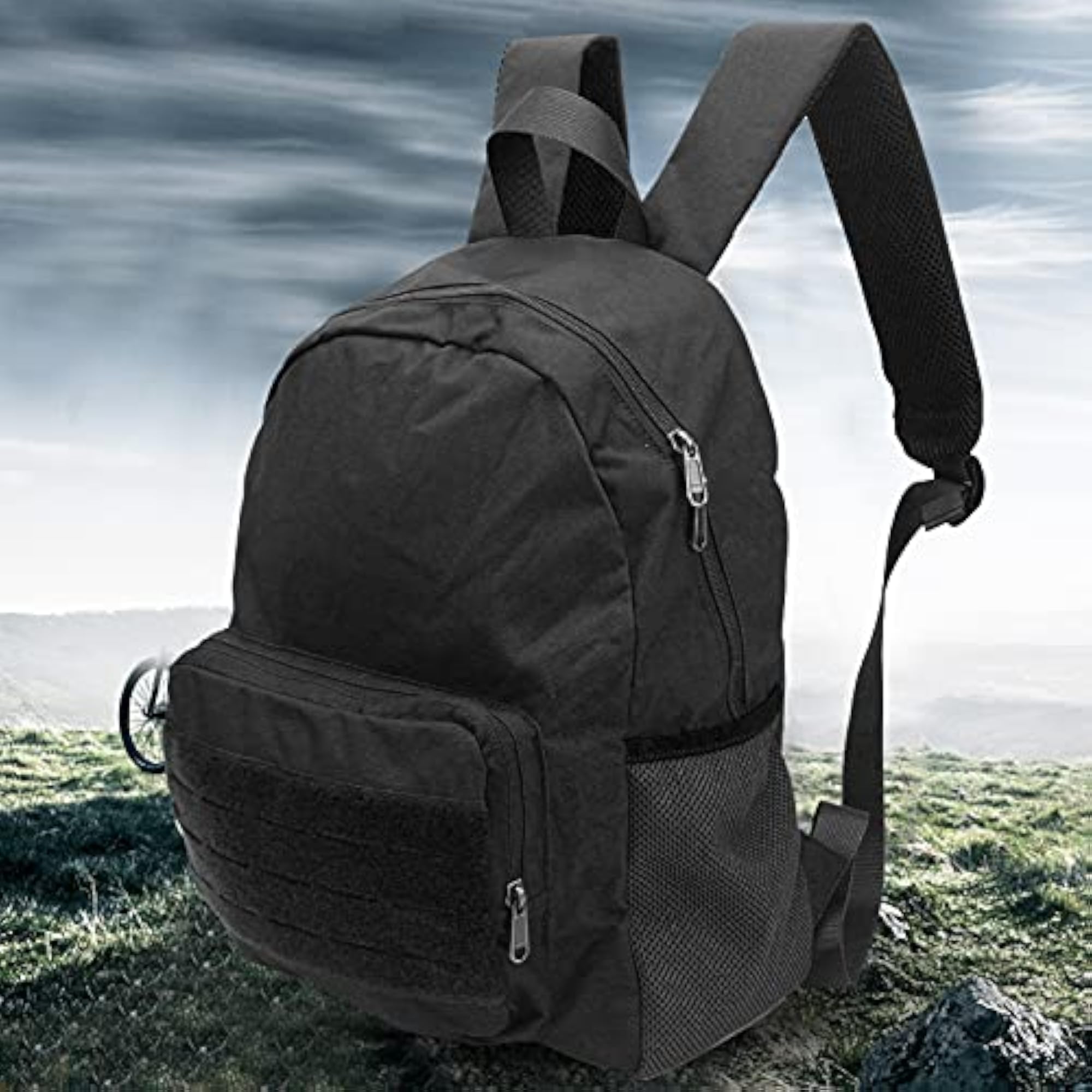 Durable Foldable Double Shoulder Bag for Outdoor Traveling